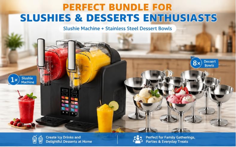 Slush Maschine SLUSHi Twist Slush-Eismaschine für gefrorene Getränke