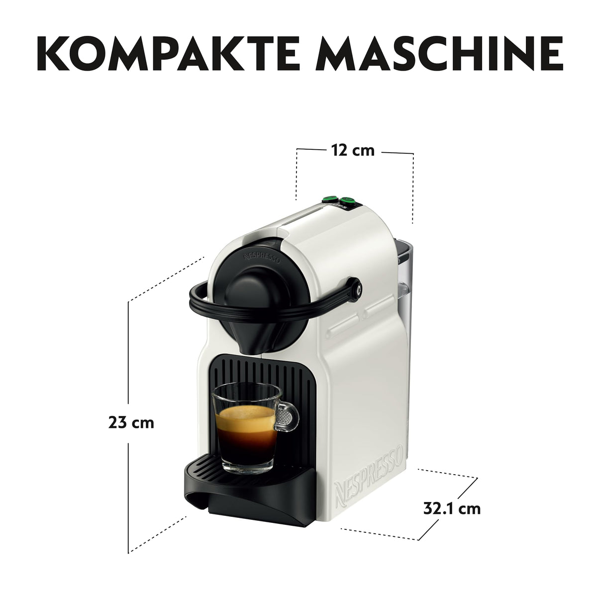 DeLonghi EN 80.CW Nespresso Inissia