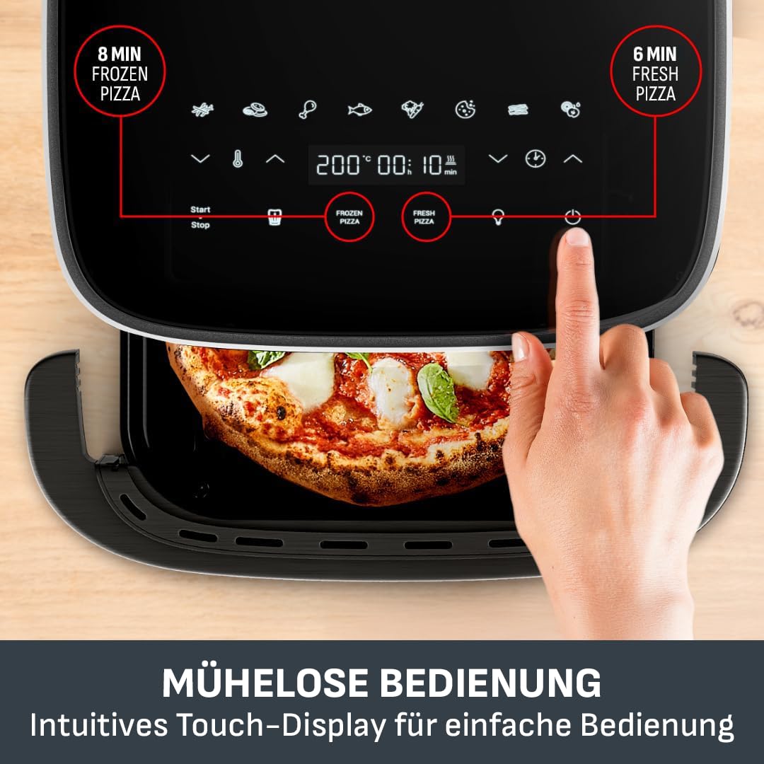 Tefal Easy Fry Mega Heißluftfritteuse – Airfryer mit Sichtfenster