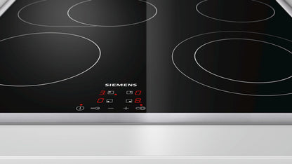 Siemens iQ300 Elektrokochfeld 60 cm Zuschaltbare Bräterzone ET645HN17E