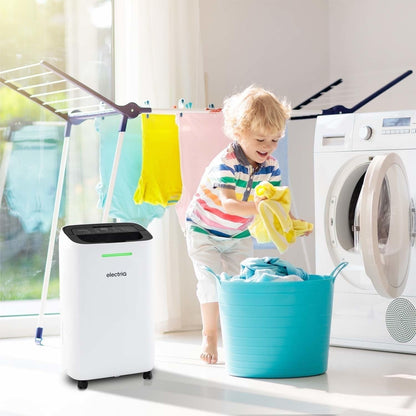 electriQ 12L portable dehumidifier great for 3 bed homes