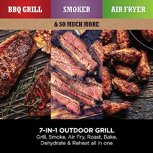 Ninja Woodfire Electric Outdoor BBQ Grill [OG751UKAMZ]