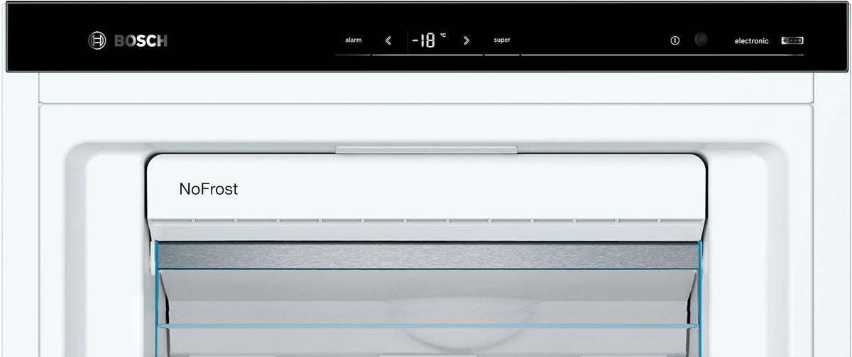 Bosch Hausgeräte GSN54AWDV Serie 6 Freistehender XXL-Gefrierschrank/A+++ / 176 x 70 cm / 188 kWh/Jahr/weiß / 360 l/IceTwister/BigBox