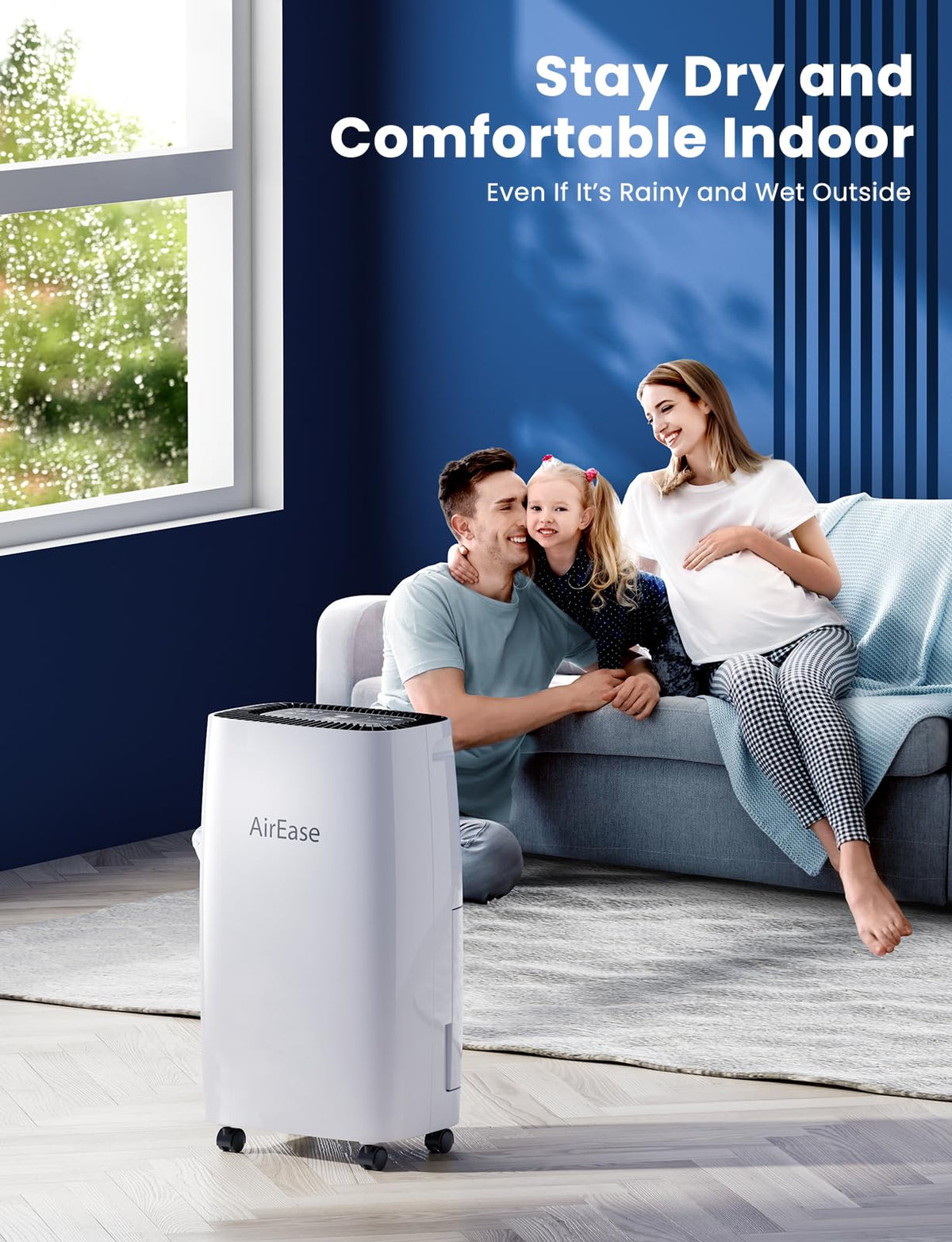 AirEase 12L/Day Dehumidifiers for Home