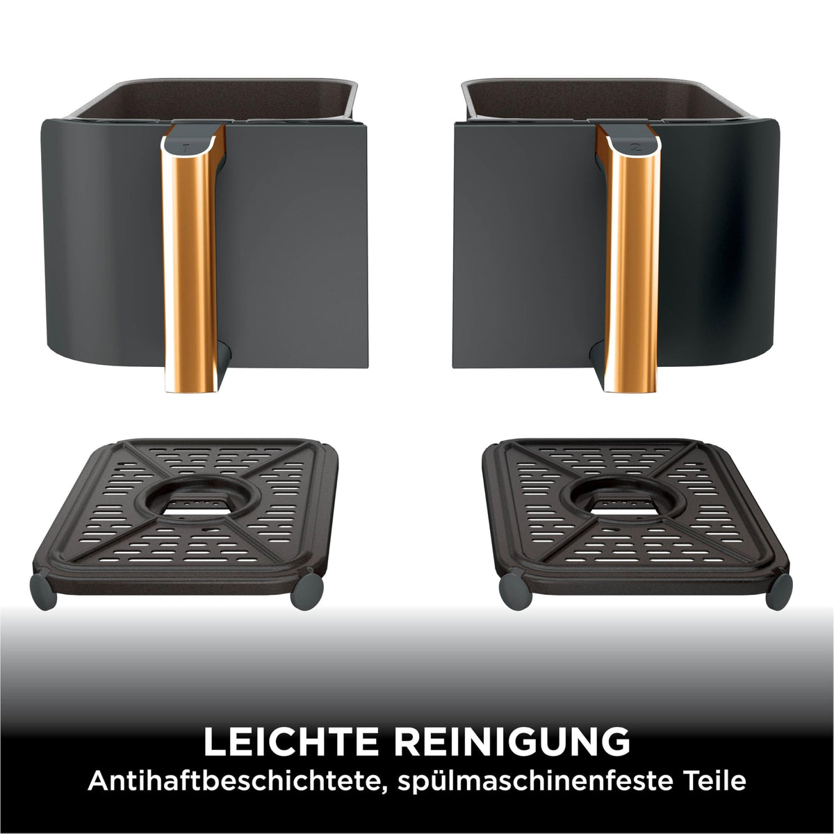 Ninja Foodi Dual Zone Heißluftfritteuse af200eu