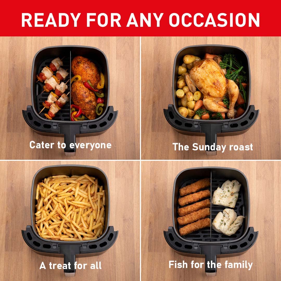 Tefal Easy Fry XXL 2in1 Digital Doppel-Heißluftfritteuse