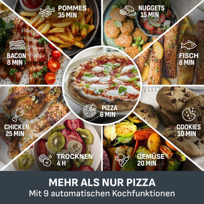 Tefal Easy Fry Mega Heißluftfritteuse – Airfryer mit Sichtfenster