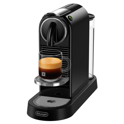 NESPRESSO DE’LONGHI CitiZ Schwarz Original Kapselmaschine EN167.B