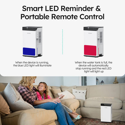 Luftentfeuchter für Zuhause, Kitette Doppel Semiconductor Luftentfeuchter