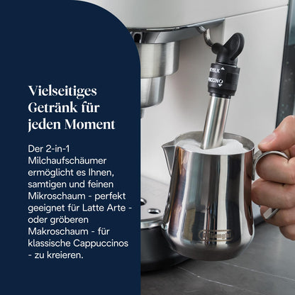 De'Longhi Dedica Style - Espressomaschine mit Manuellem Milchaufschäumer