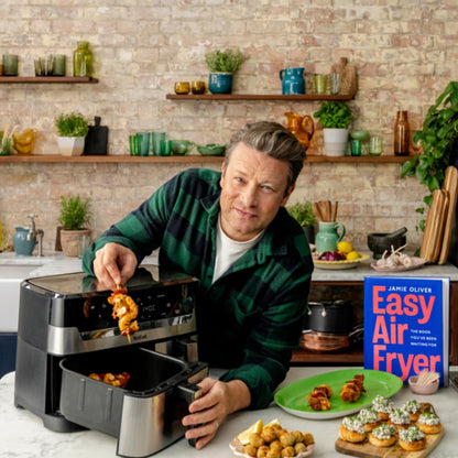 Jamie Oliver by Tefal Dual Drawer Heißluftfritteuse 8,3 L – Airfryer