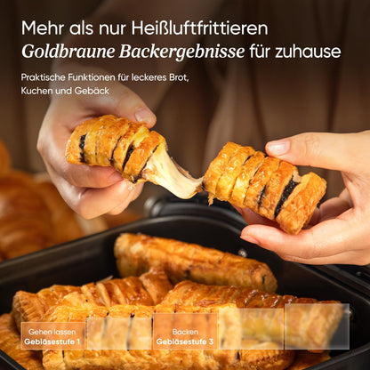 Cosori Airfryer, Turboblaze, 9-in-1 6L Heißluftfritteuse