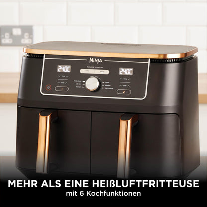 Ninja Foodi Dual Zone Heißluftfritteuse af200eu