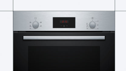 Bosch Serie 2 HHF113BR0B Stainless Steel Single Electric Oven