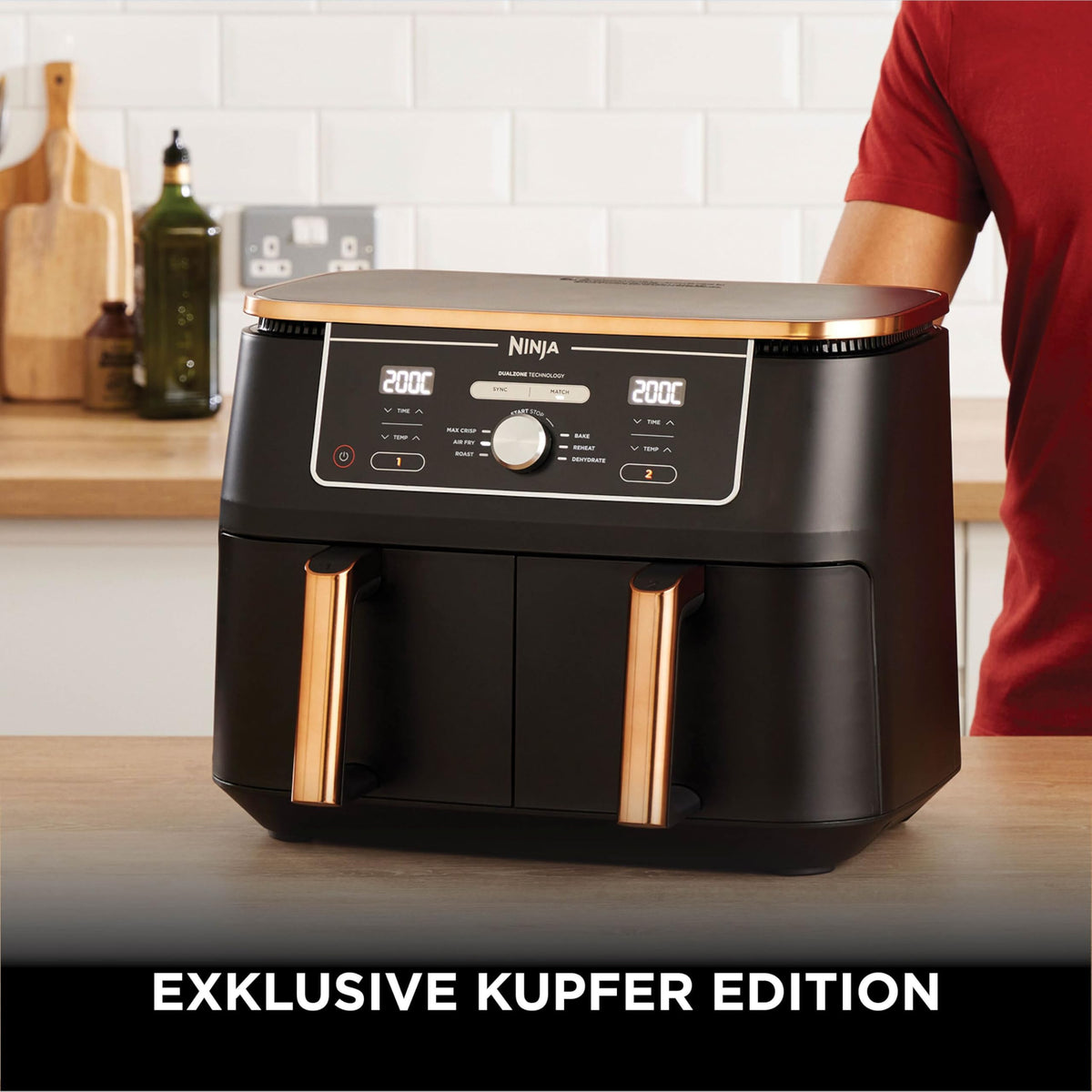 Ninja Foodi Dual Zone Heißluftfritteuse af200eu