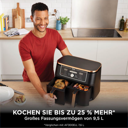 Ninja Foodi Dual Zone Heißluftfritteuse af200eu