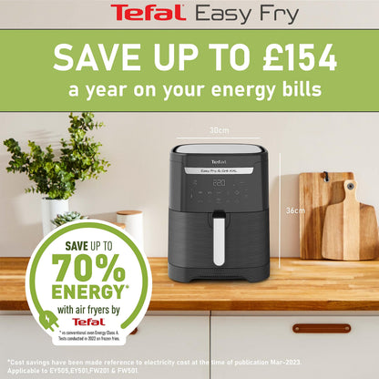 Tefal Easy Fry XXL 2in1 Digital Doppel-Heißluftfritteuse