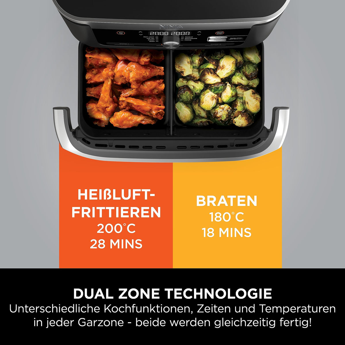 Ninja Foodi FlexDrawer Dual Zone