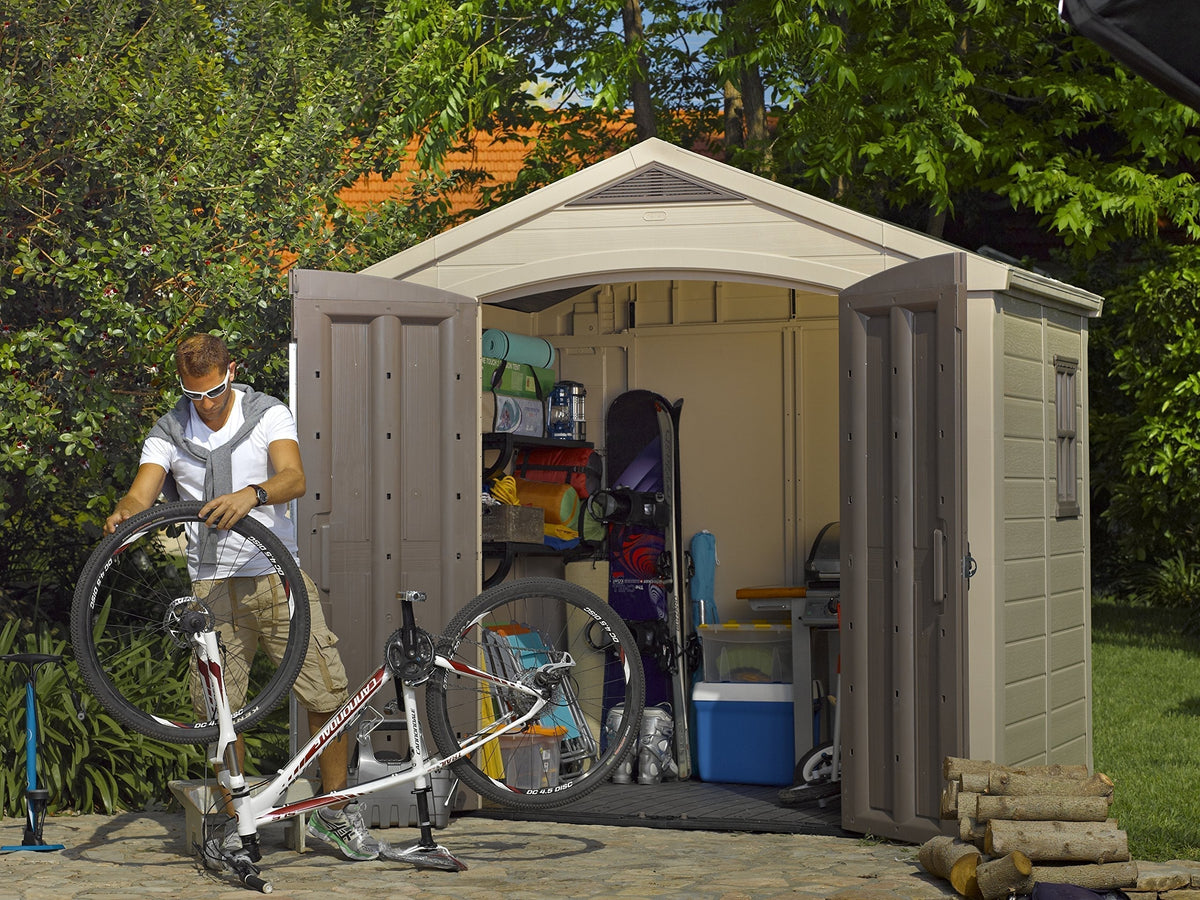 Keter Factor 8 x 6 ft Outdoor Storage Shed