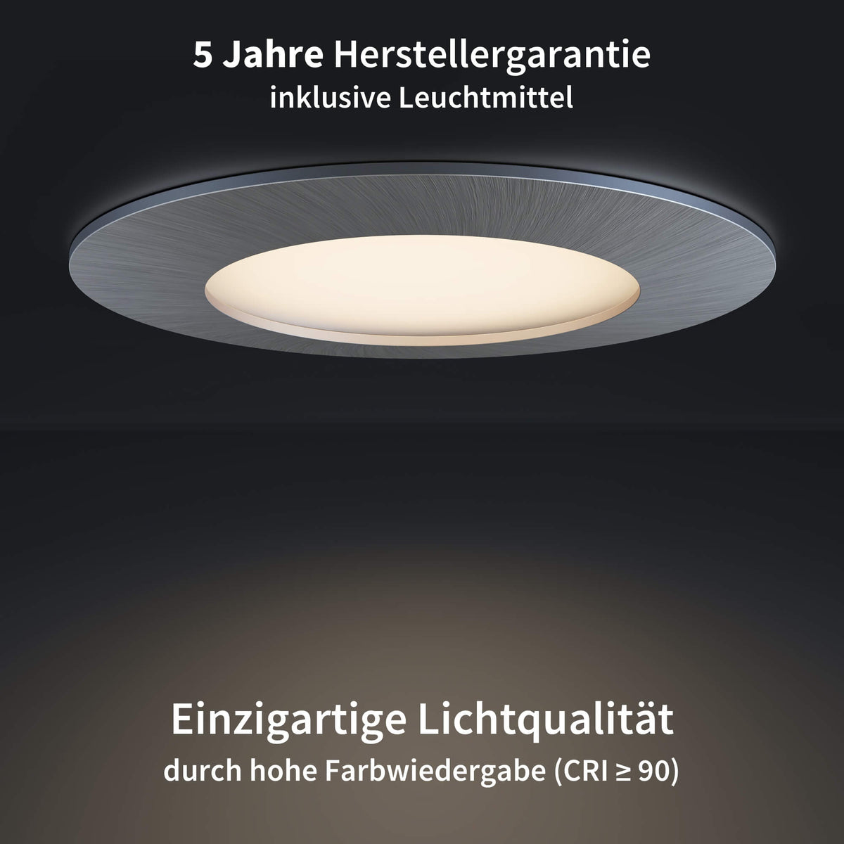 LED Einbaustrahler Edelstahldesign I NN-Serie